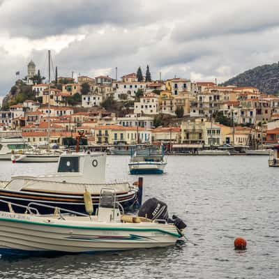 View to Póros, Greece