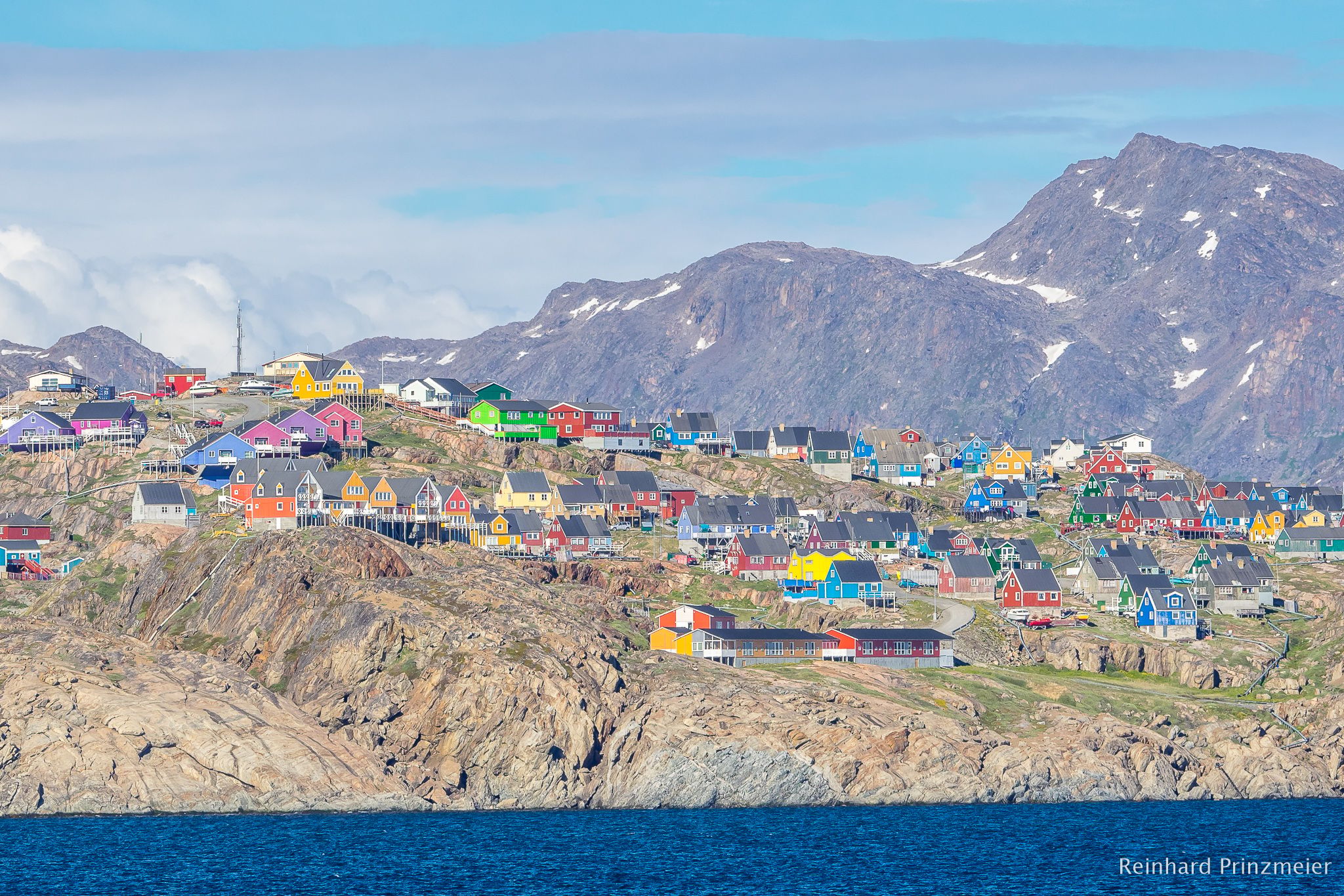 View to Sisimiut, Greenland