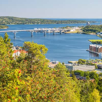 Viewpoint Norra Berget, Sundsvall, Sweden