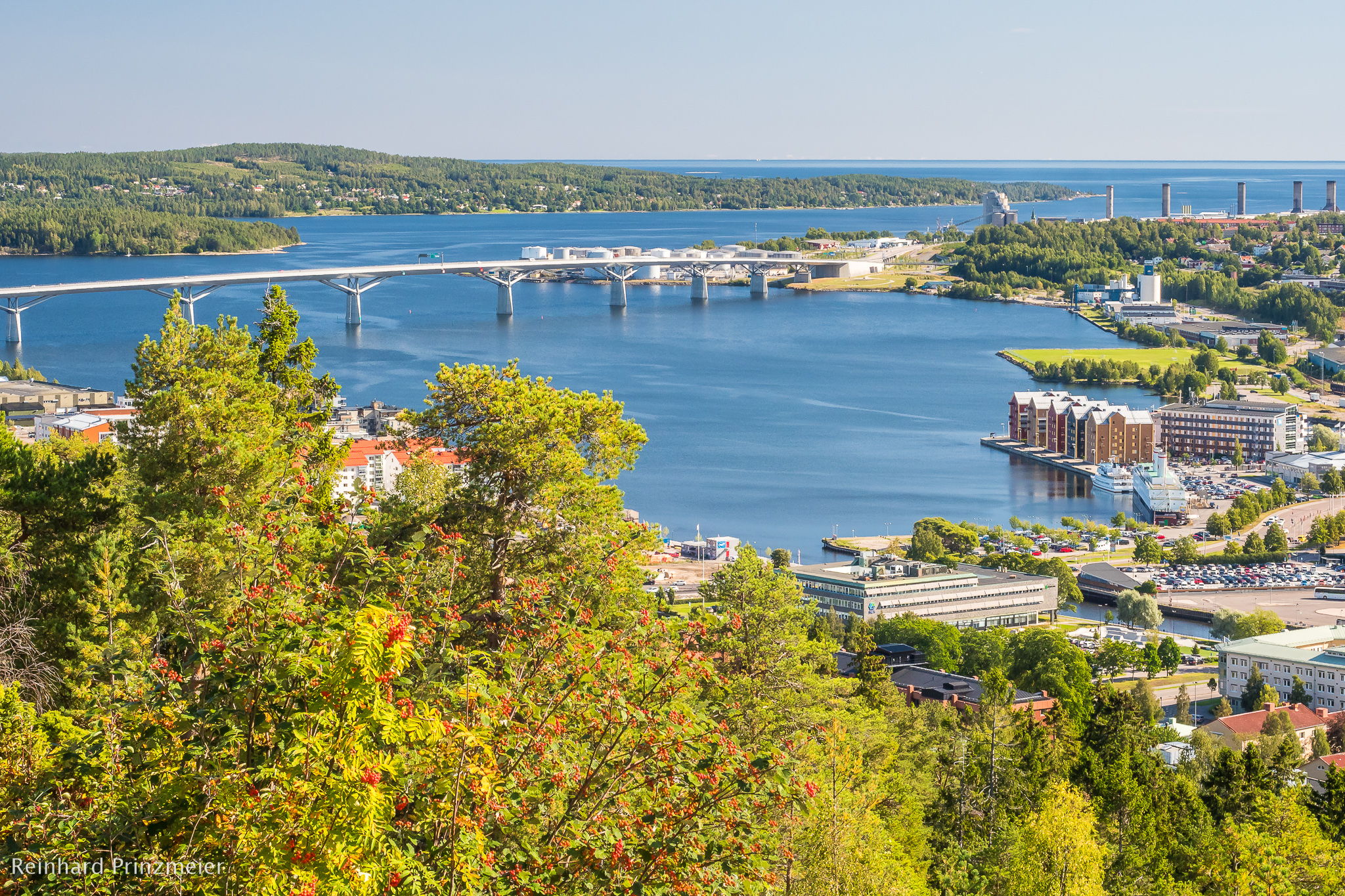 Viewpoint Norra Berget, Sundsvall, Sweden