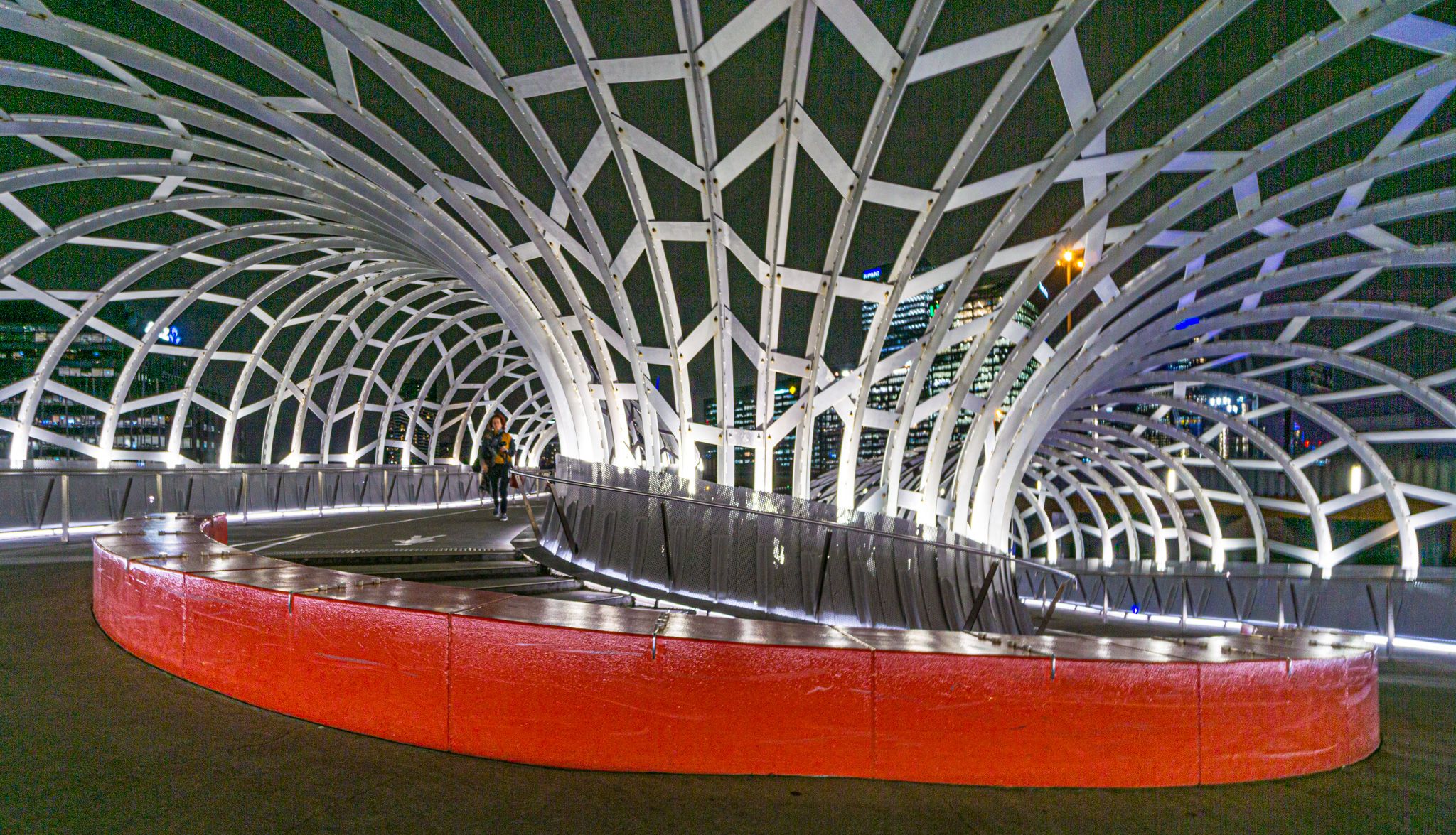 Webb Bridge, Docklands, Melbourne, Australia