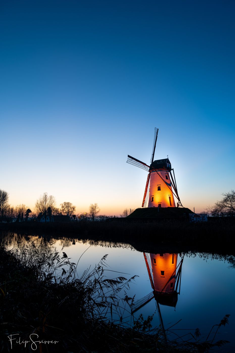 Windmill of Damme, Belgium