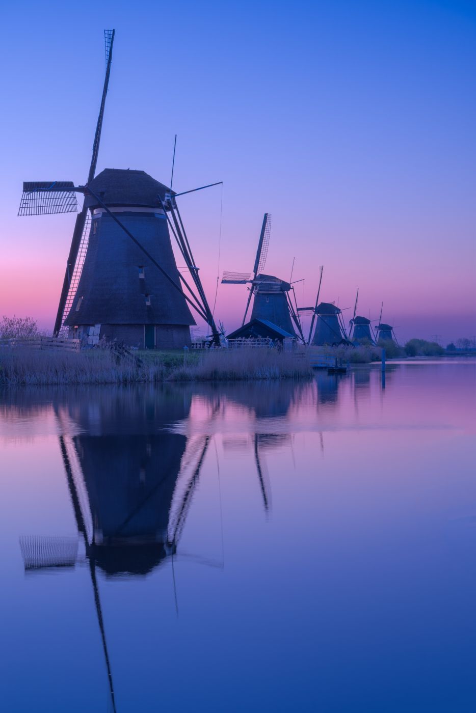 Windmills, Kinderdijk UNESCO World Heritage, Netherlands