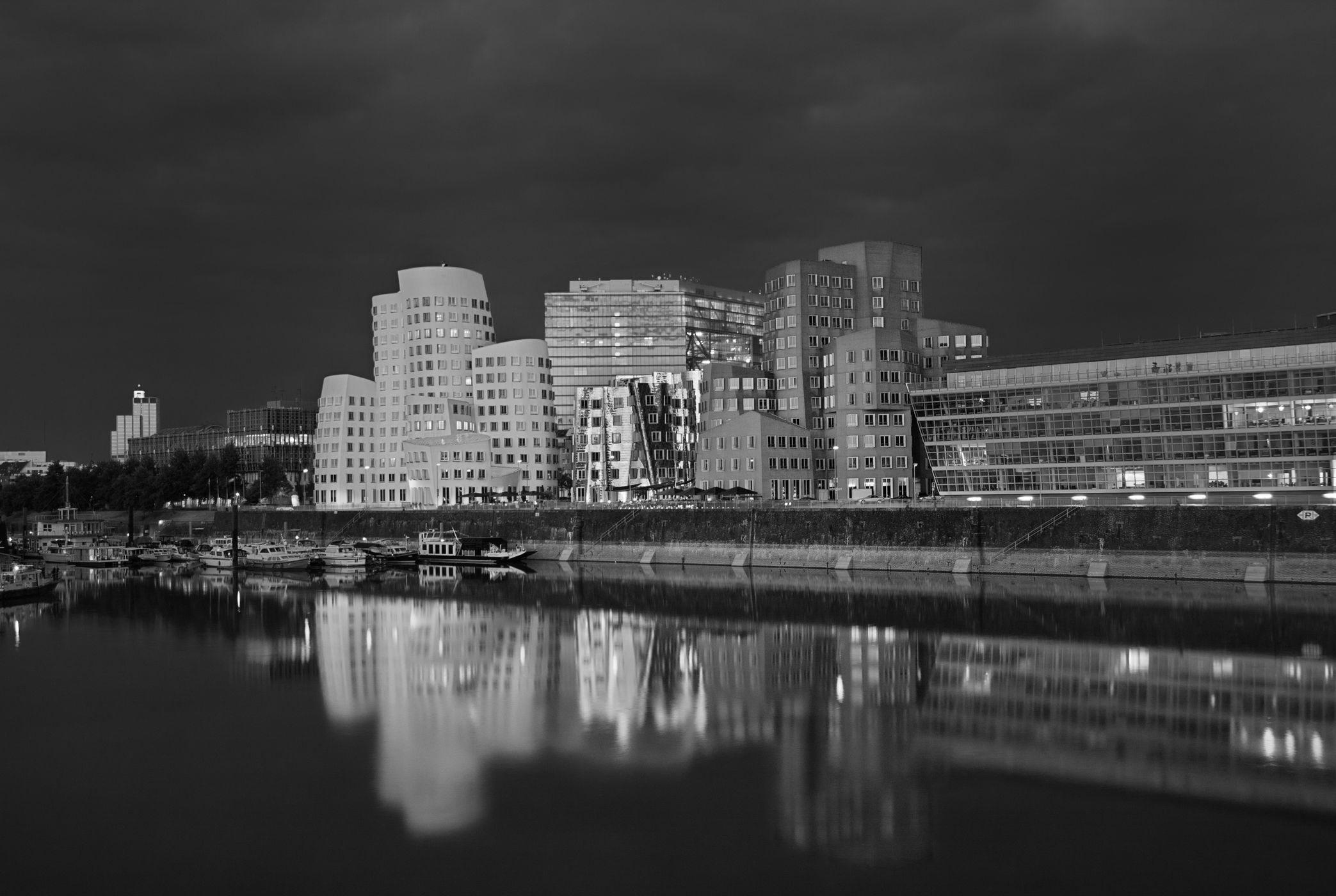Rhine Tower, Düsseldorf, Germany