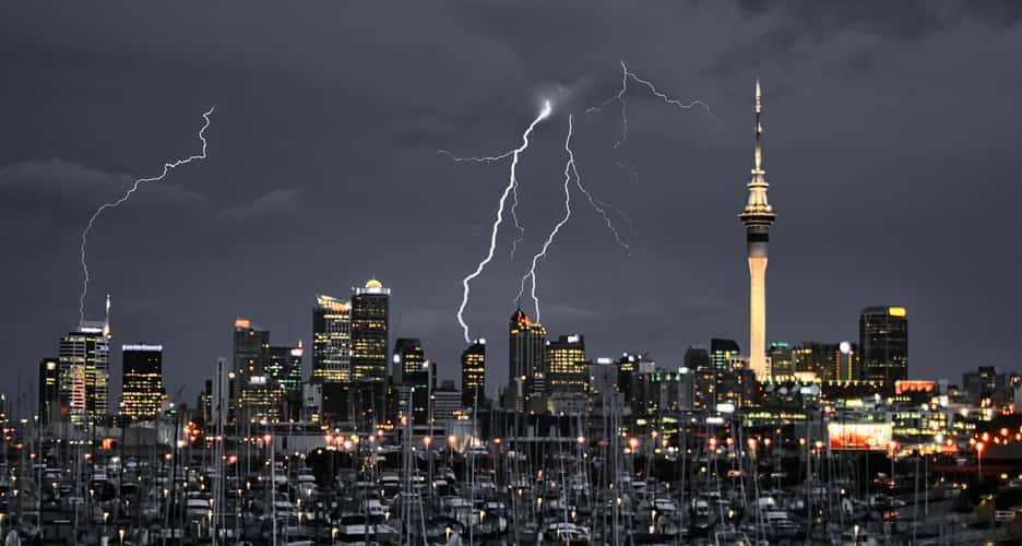 Auckland City taken from Mt Victoria, Devonport