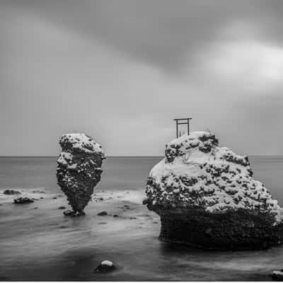 Beach at Detaribira., Japan