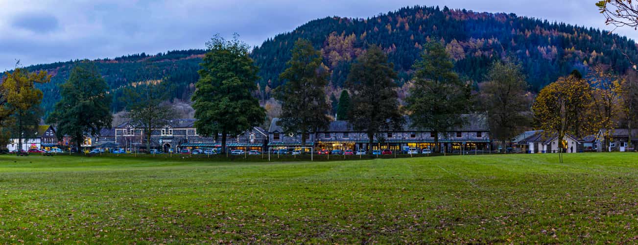 betws-y-coed, train station in wales