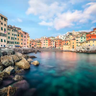 Boccadasse, Genoa, Italy