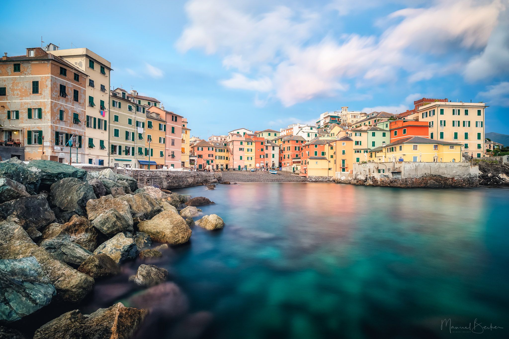 Boccadasse, Genoa, Italy