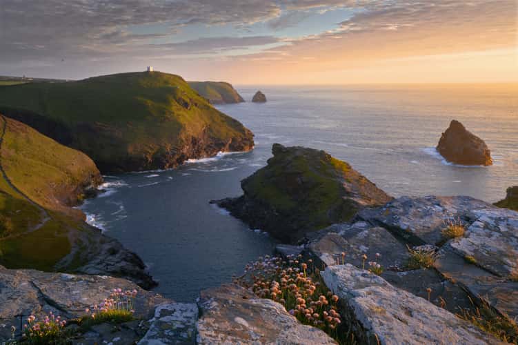 Boscastle harbour