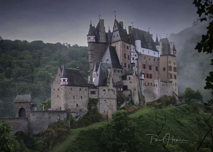 Eltz Castle from the side