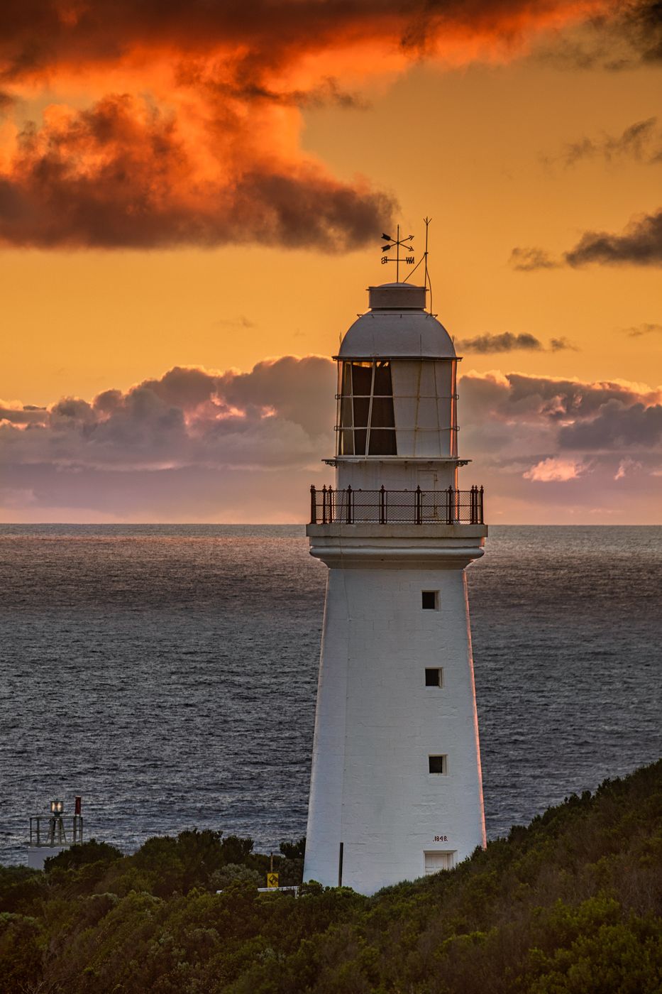 Cape Otway Lighthouse, sunset, Cape Otway, Victoria, Australia