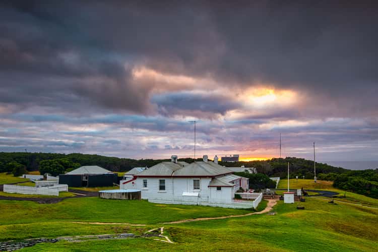 Cape Otway Lightstation houses sunrise Victoria