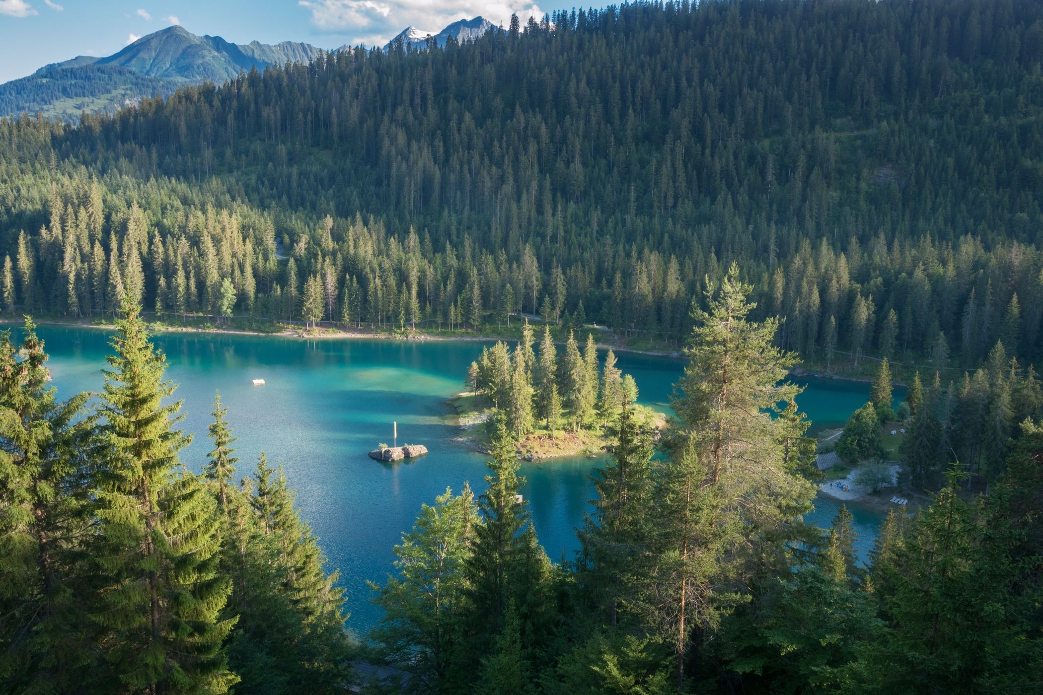 Caumasee, Switzerland