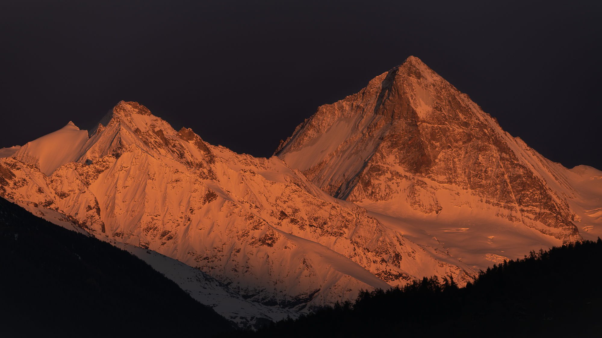 Dent Blanche from home, Switzerland