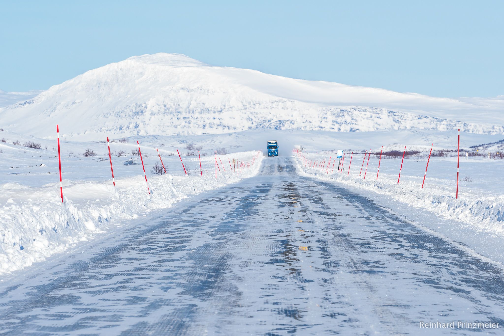 E6 crossing the Polar Circle, Norway