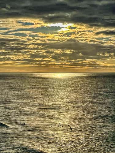 Early morning surf Warriewood. Sydney NSW