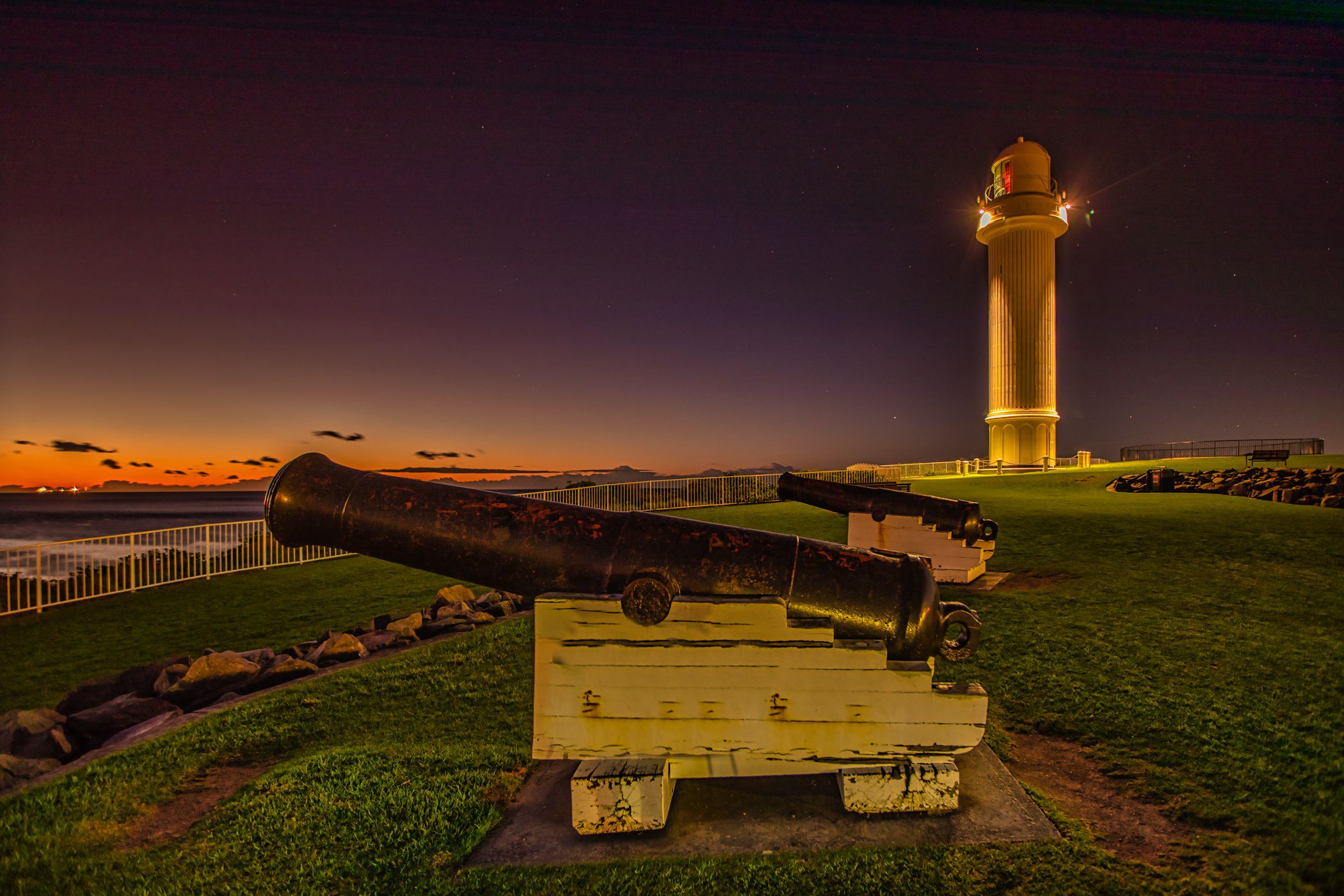 Flagstaff Point Lighthouse Sunrise, Wollongong, NSW, Australia