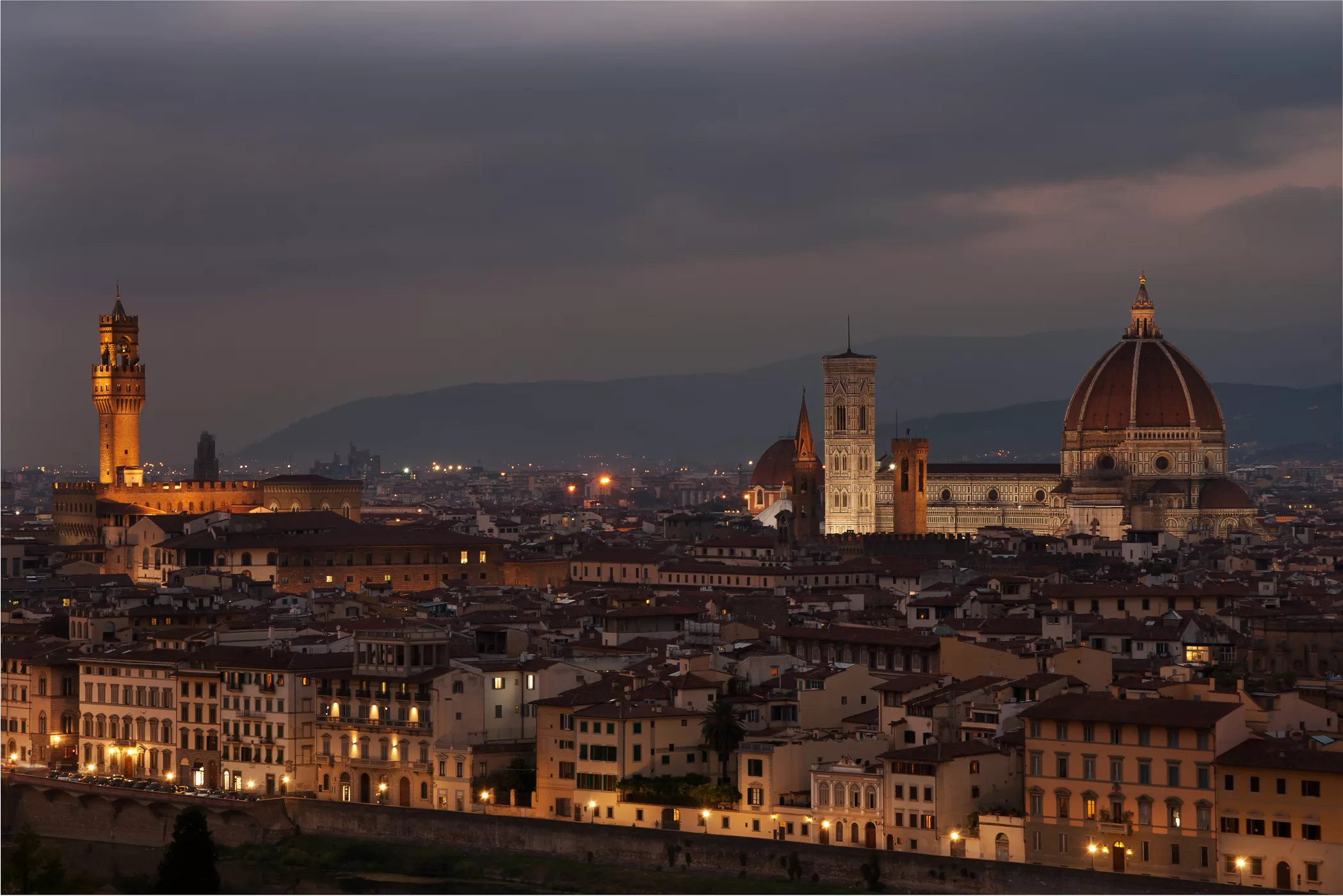 Florence : PIAZZALE MICHELANGELO, Italy