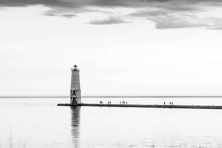 Frankfort North Pierhead Lighthouse