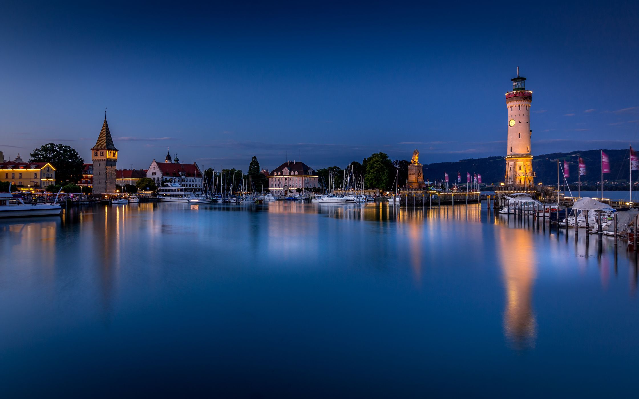 Hafen Lindau am Bodensee, Germany