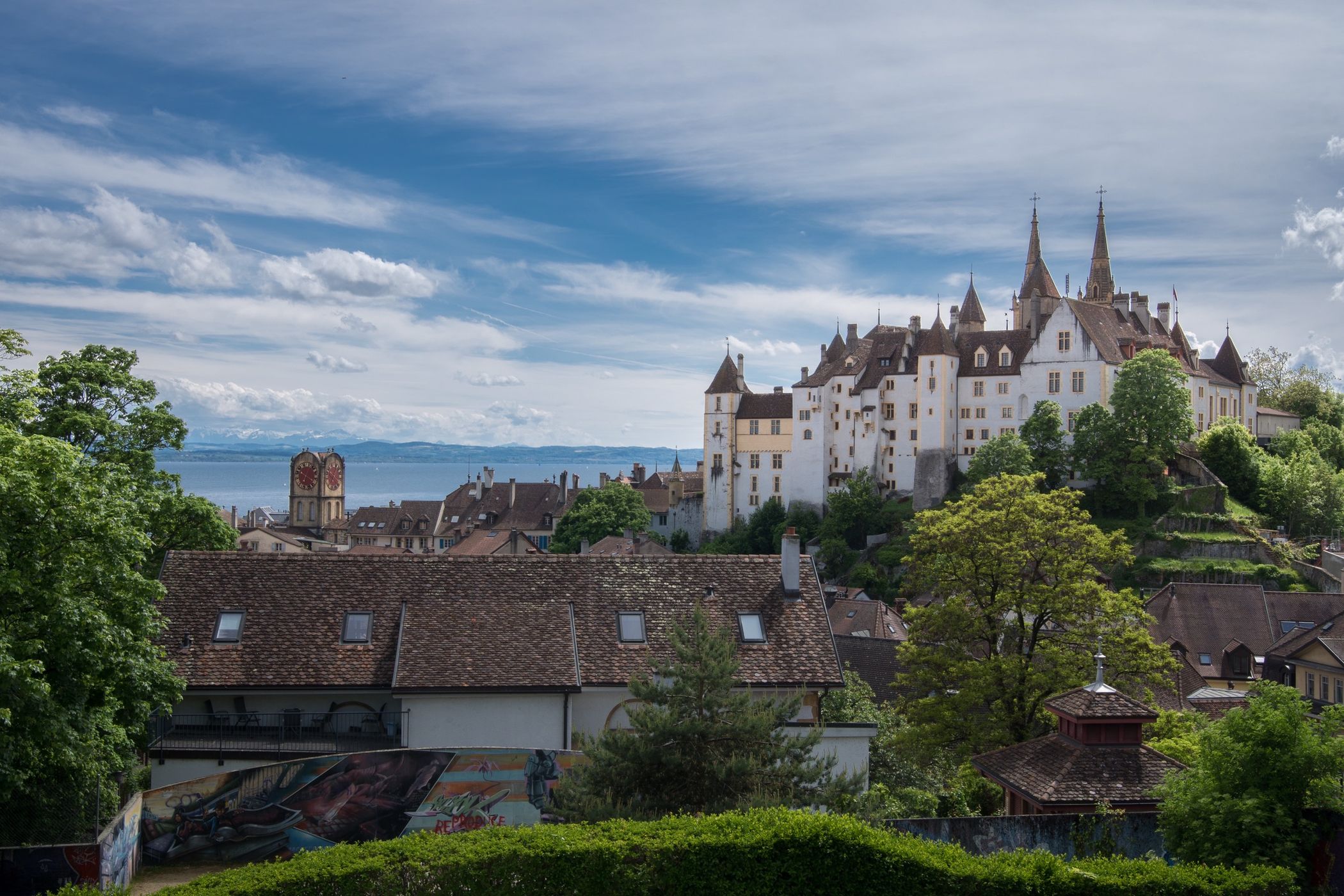 Jardin de la Boine, Neuchâtel, Switzerland