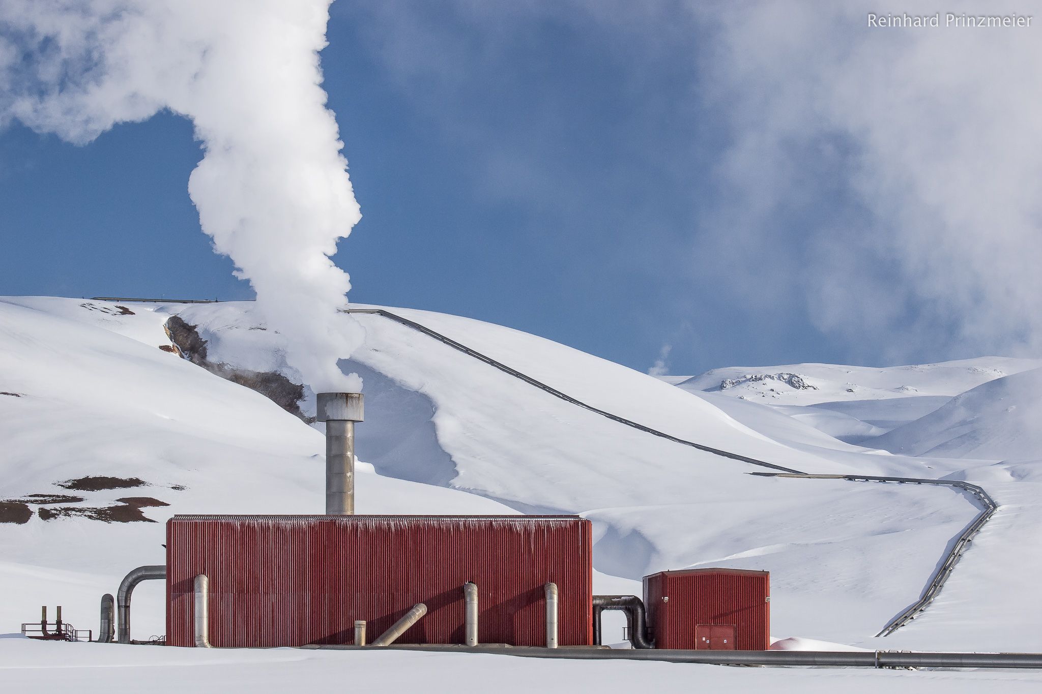 Krafla Geothermal Power Plant, Iceland