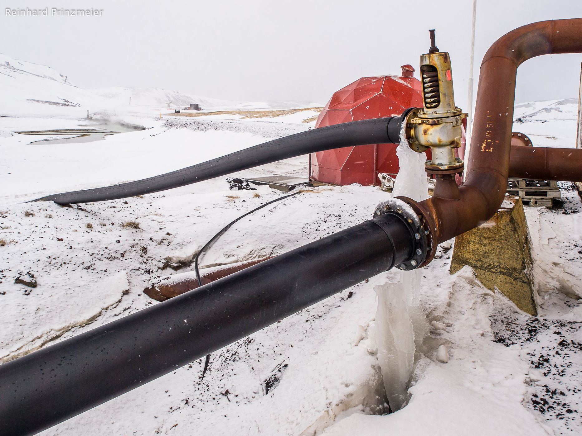 Krafla Geothermal Power Plant, Iceland