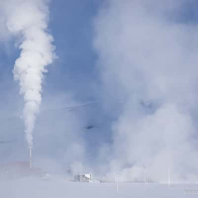 Krafla Geothermal Power Plant, Iceland