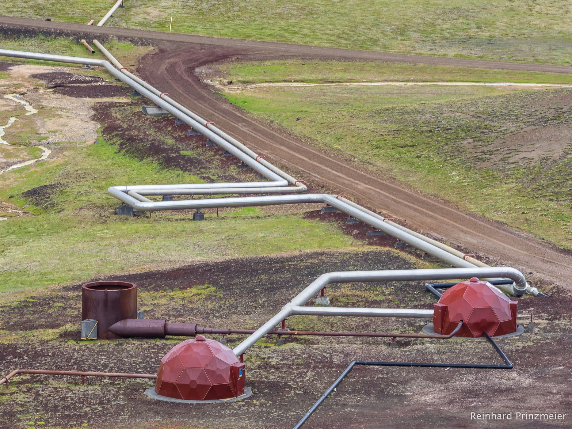 Krafla Geothermal Power Plant, Iceland
