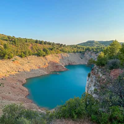 Lagon bleu, France