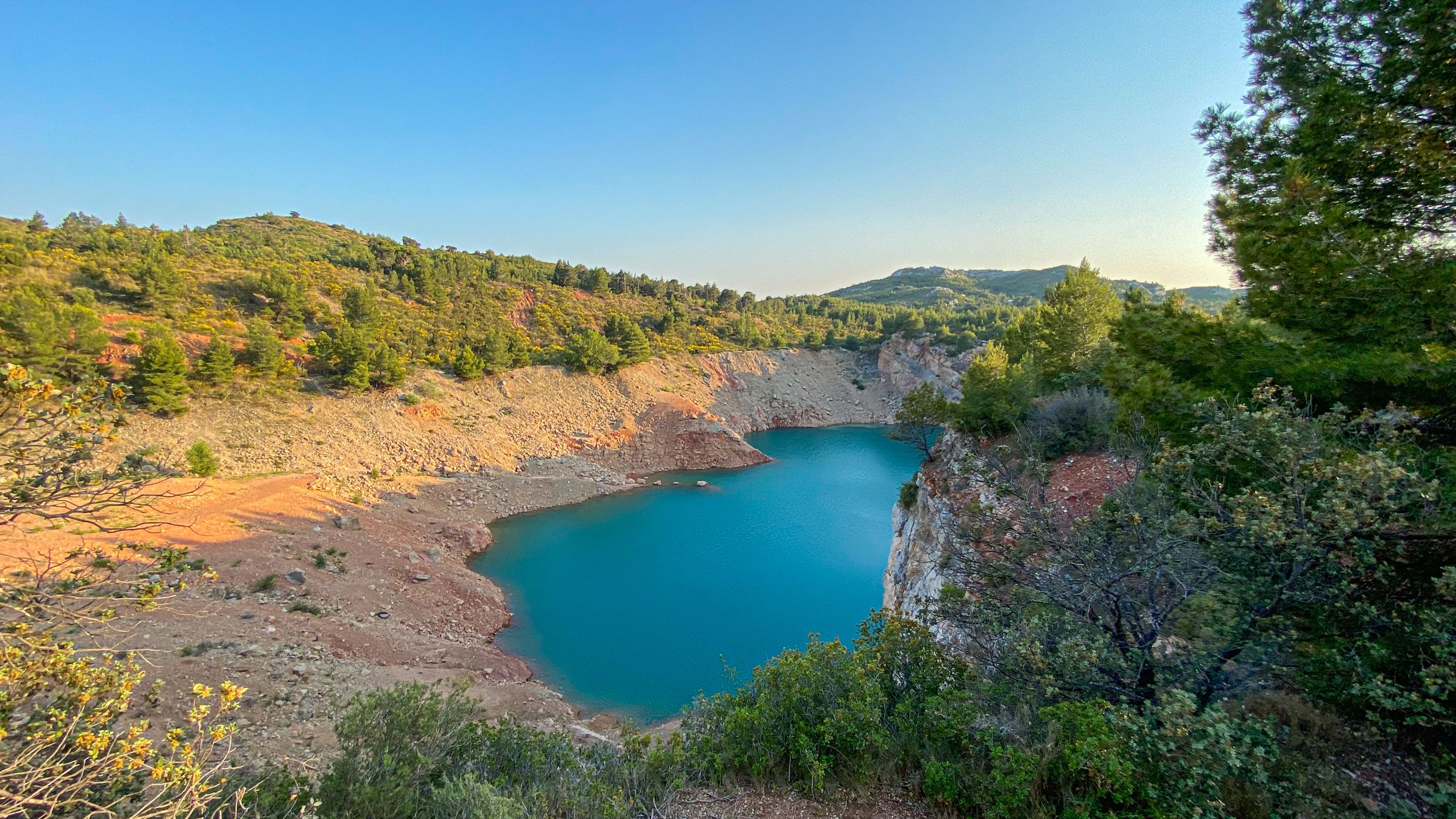 Lagon bleu, France