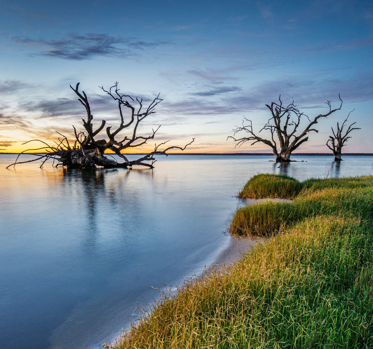 Lake Bonney Sunset, Australia