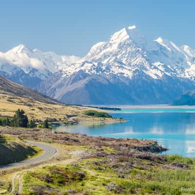 Lake Pukaki - Mt Cook Road, New Zealand