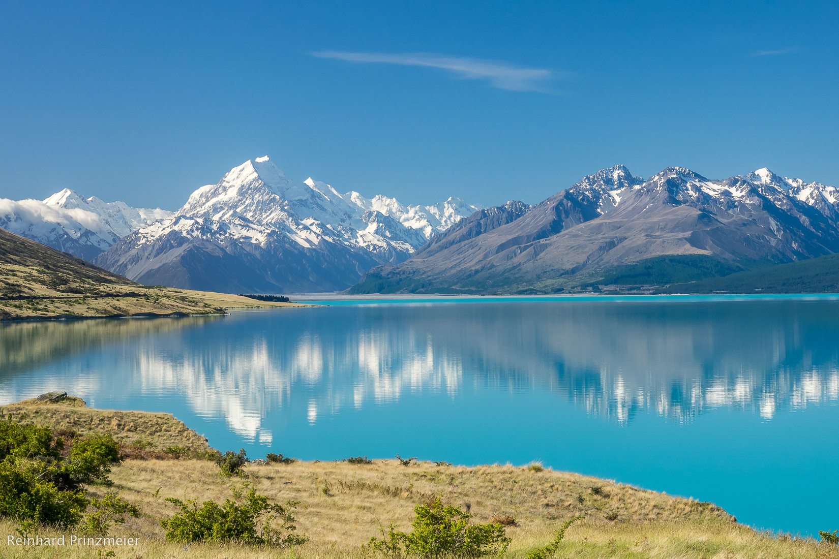 Lake Pukaki - Mt Cook Road, New Zealand