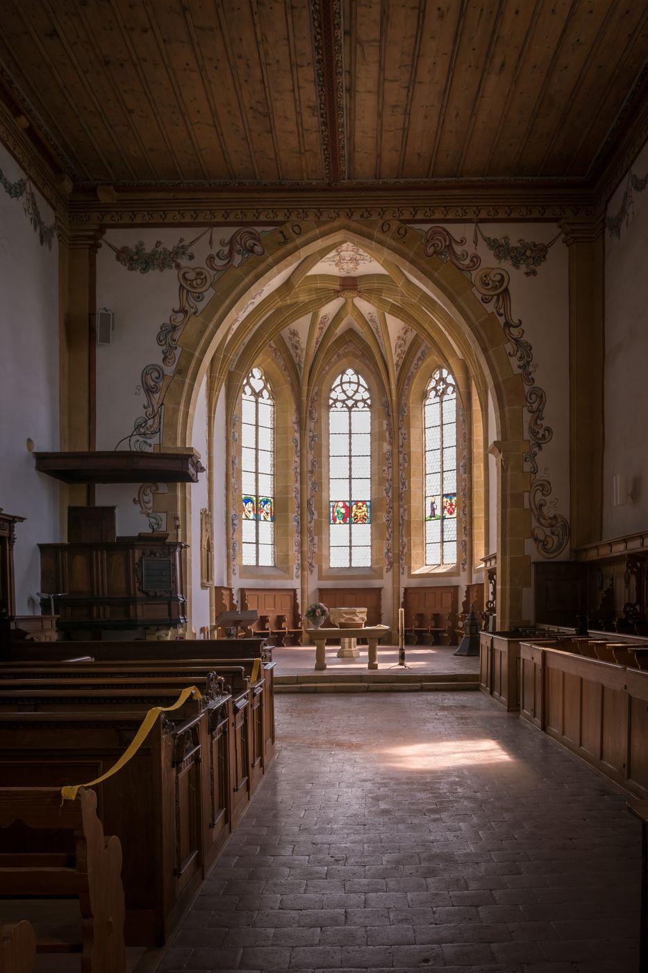 Ligerz church, Switzerland