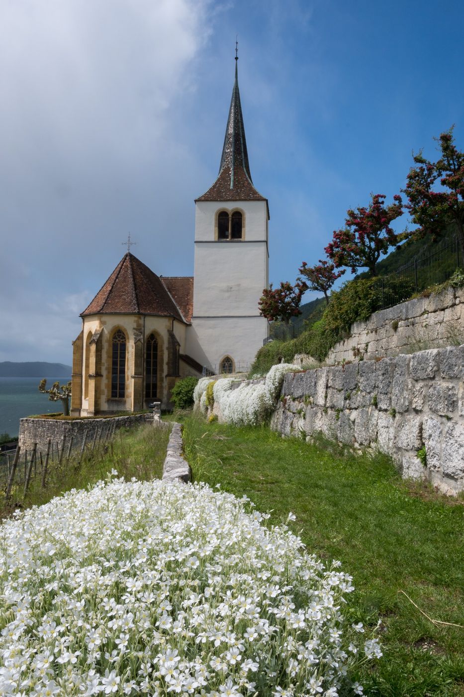 Ligerz church, Switzerland