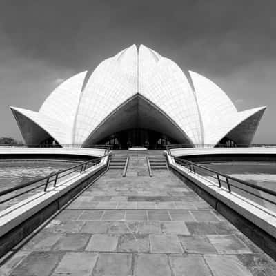 Lotus temple, India