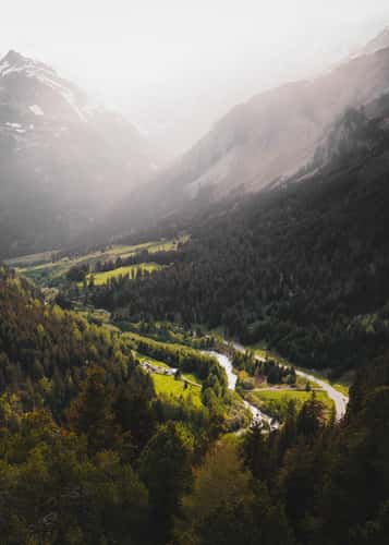 Maloja Pass Road