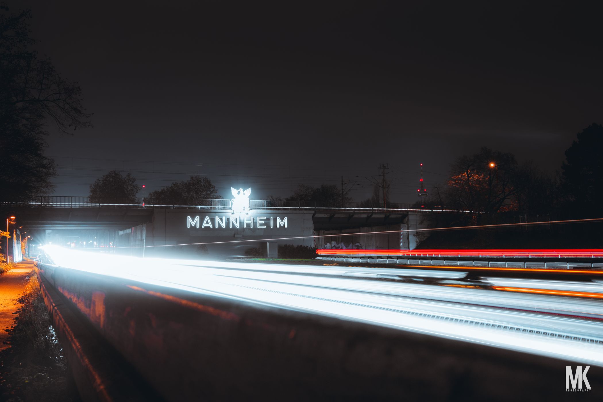Mannheim Ortseingang, Germany