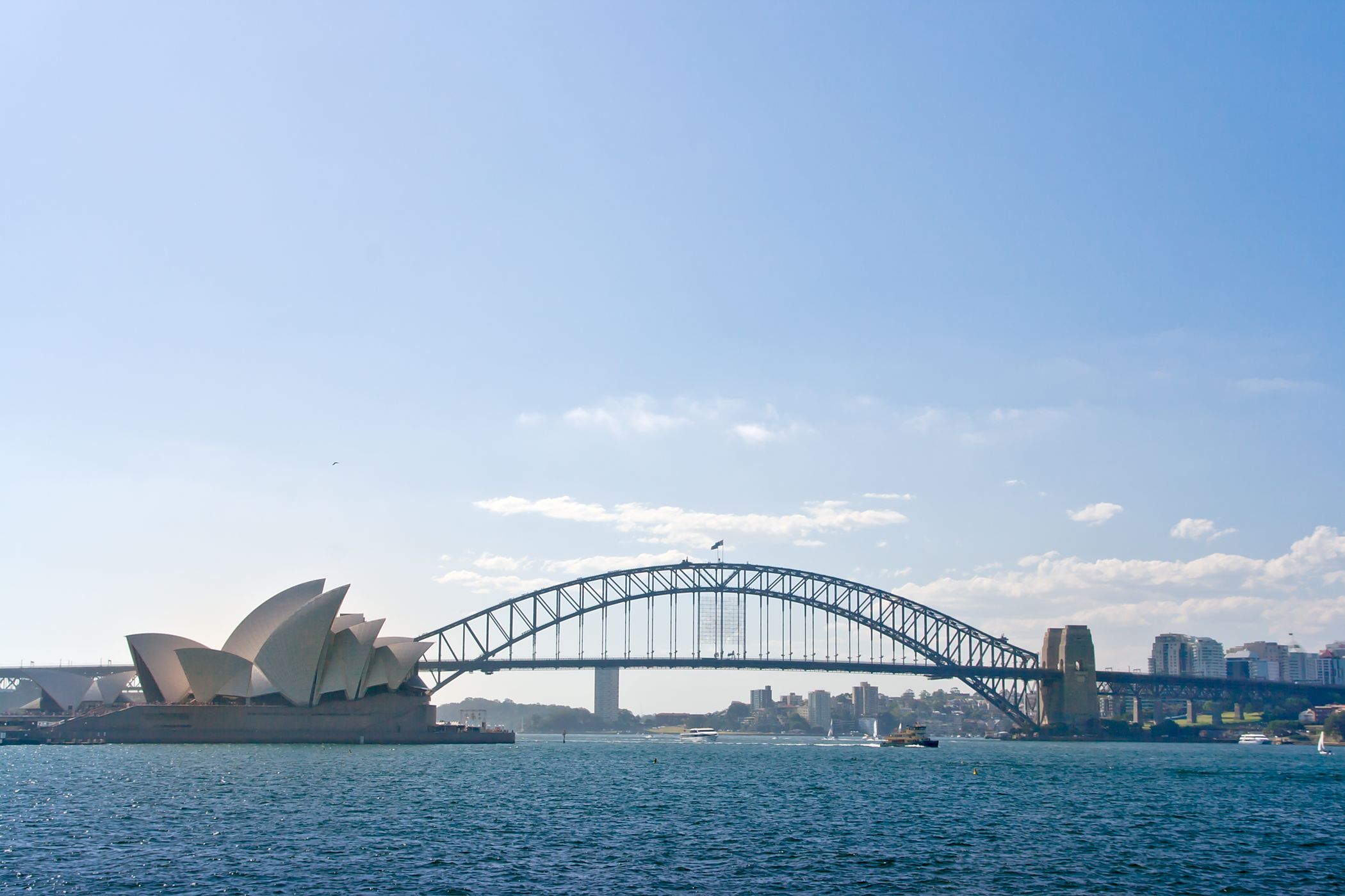 Sydney opera House and Harbour Bridge, Australia