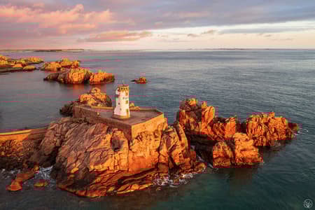 Paon Lighthouse, Brehat Island
