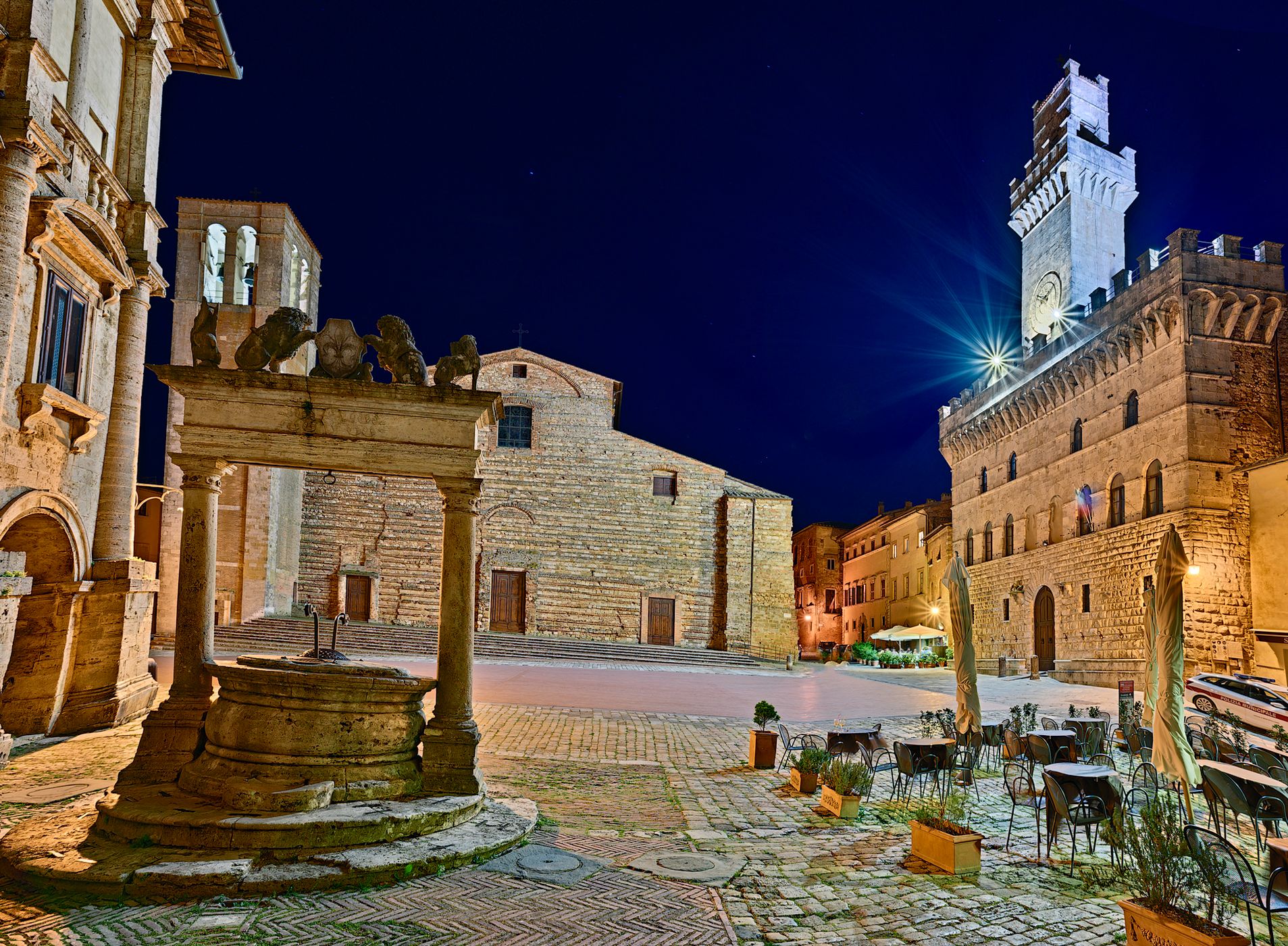 Piazza Grande, Montepulciano, Italy