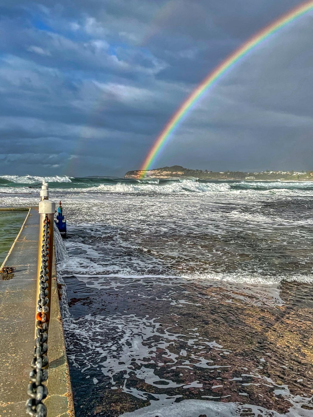 Rainbow Warriewood Headland, Mona Vale, Sydney, Australia