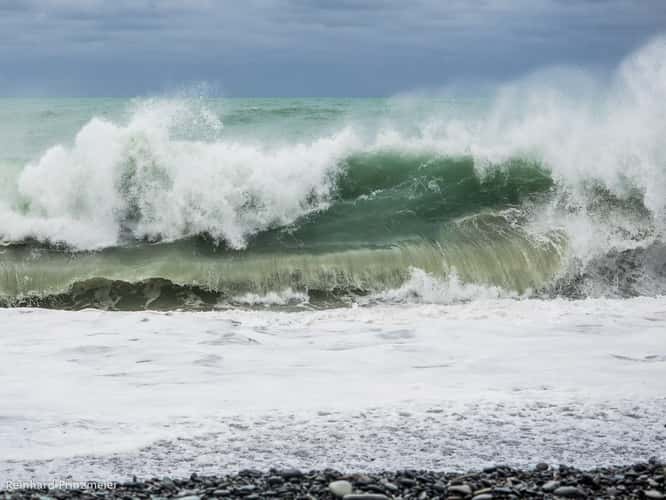 Rakaia Lagoon Pebble Beach