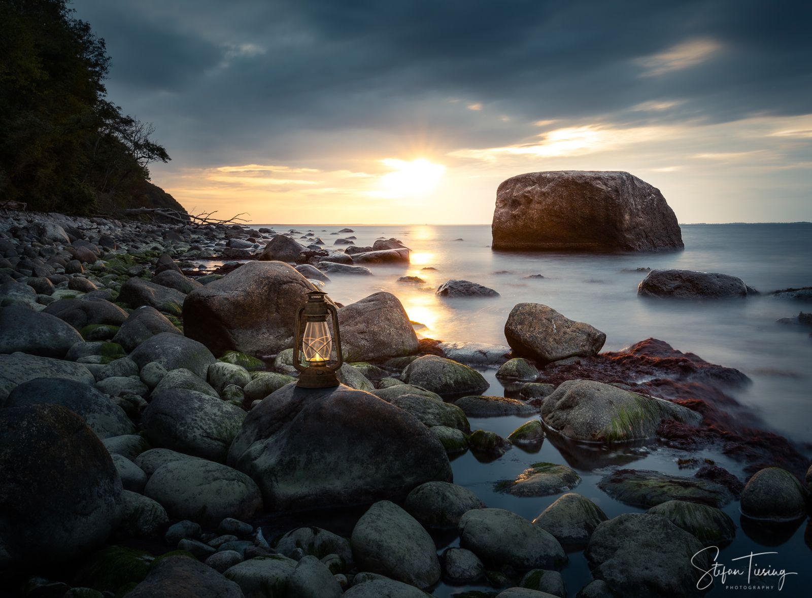 Boulders on Limmer Beach, Germany