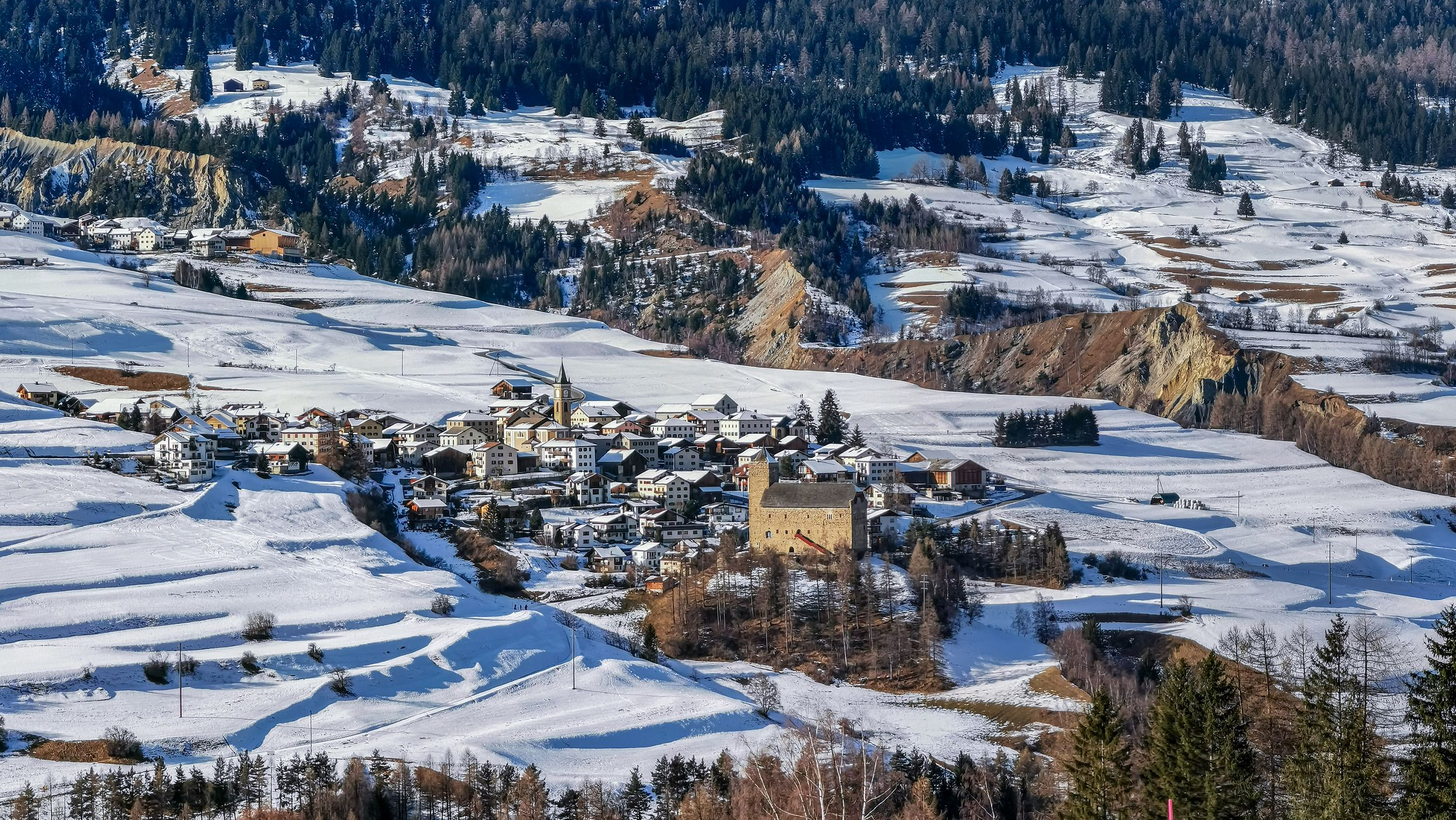 Savognin Forest Playground, Switzerland