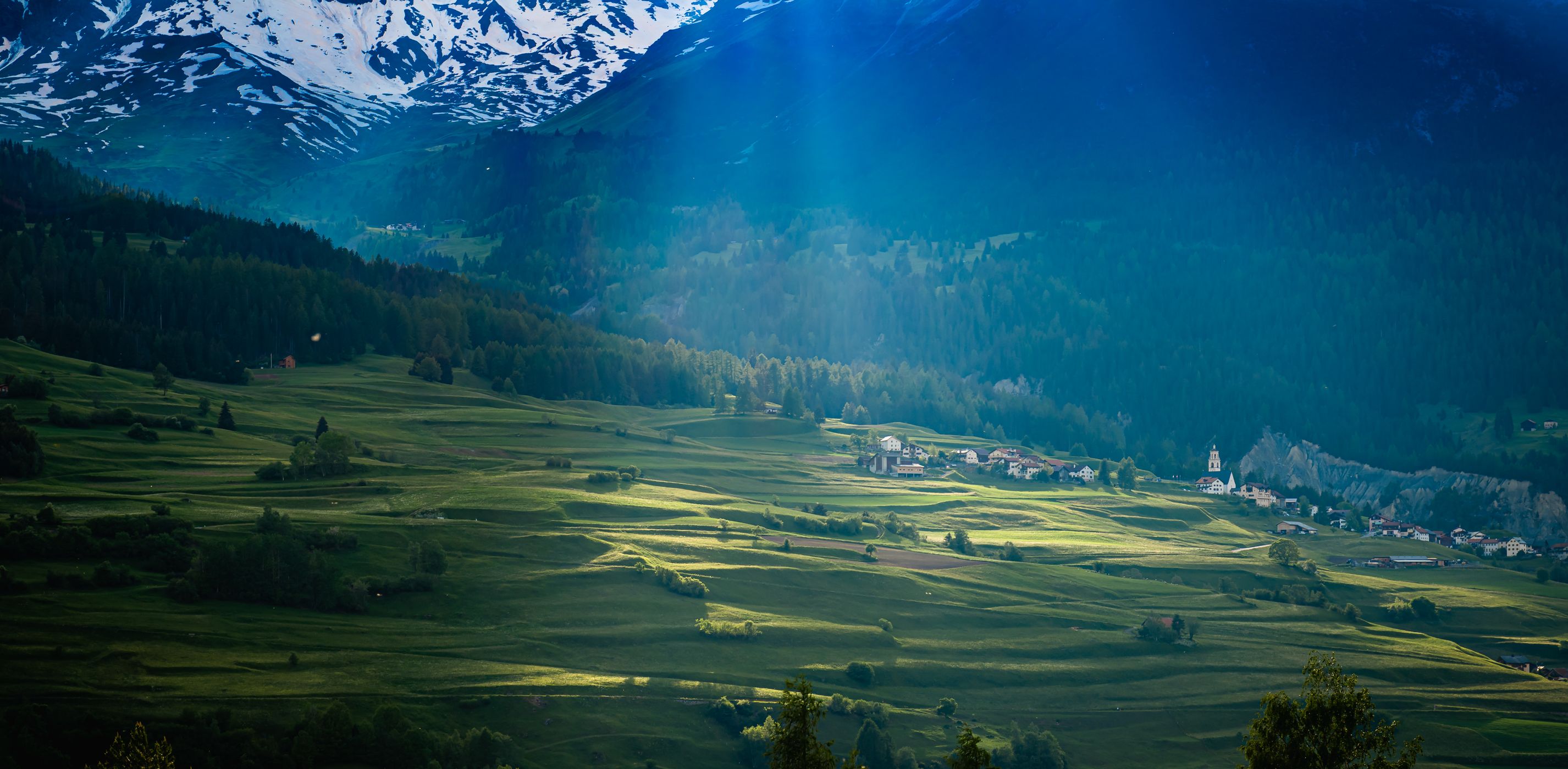 Savognin Forest Playground, Switzerland