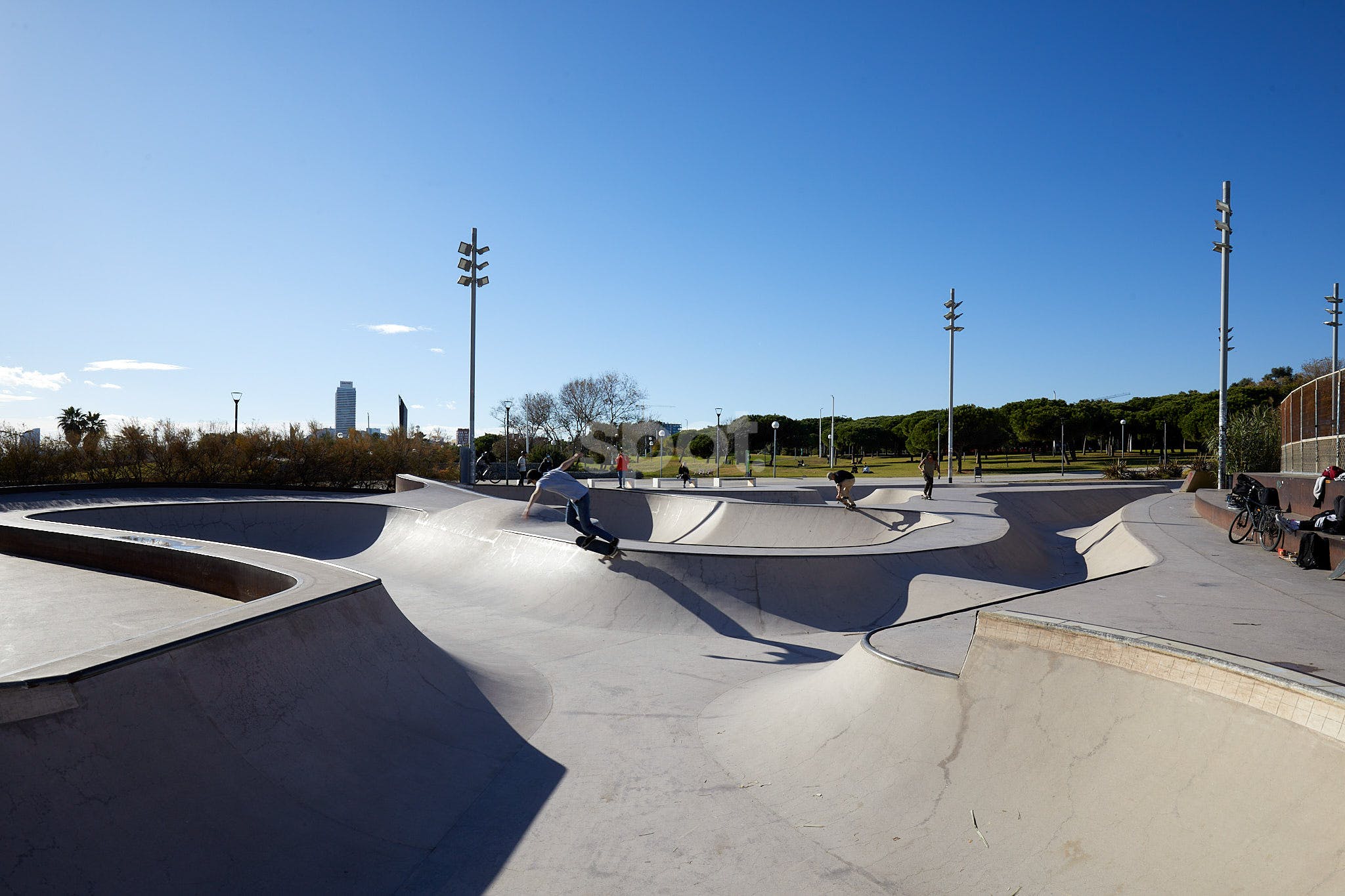 Skatepark Barcelona, Spain