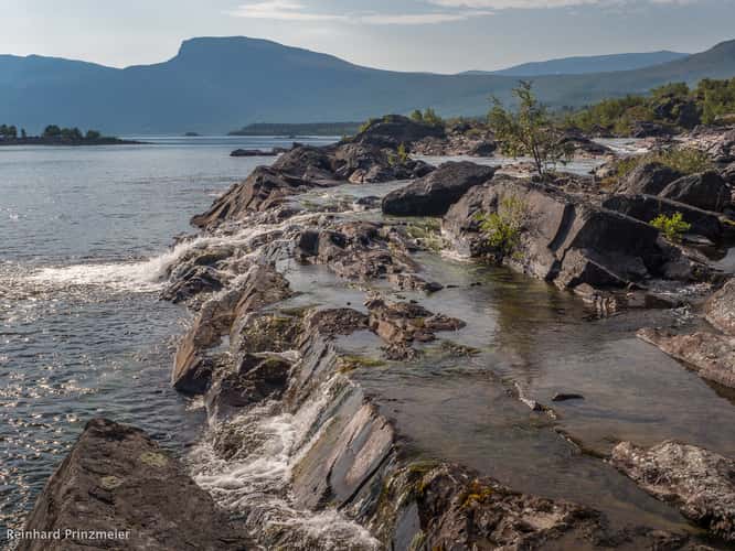 Stora Sjöfallet Waterfalls
